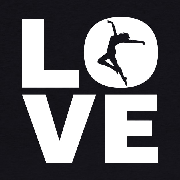 Love Dancing Gift For Dancers & Dance Teachers by OceanRadar